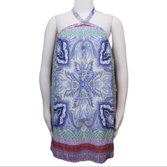 Speechless Boho Halter Tie Neck Dress Size M New - Picture 1 of 10